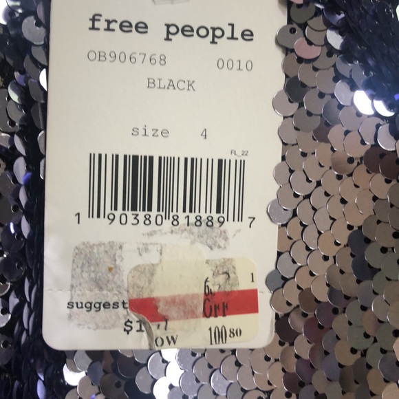 Free People NWT Sequin Siren Mini Dress 🔥✨ - Picture 9 of 9